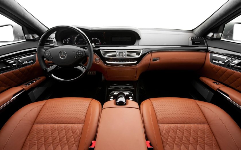 Мерседес s65 AMG салон