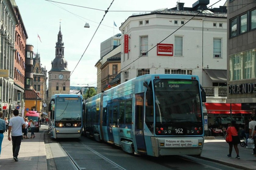 Общественный транспорт Осло