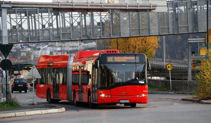 Троллейбусы в Осло