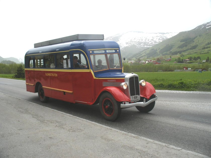 Старые автобусы Норвегии