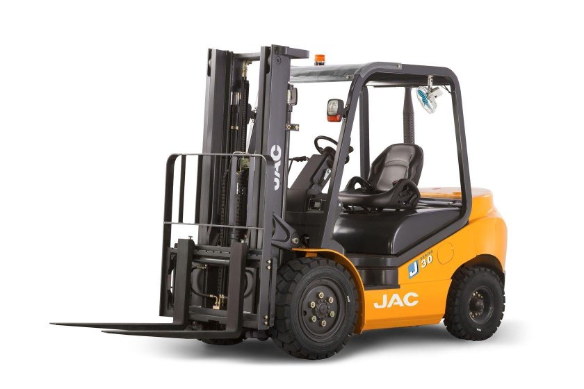 Дизельный вилочный погрузчик jac cpcd