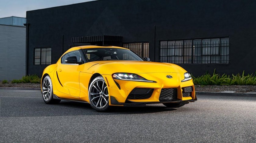 Toyota gr Supra 2020 Yellow