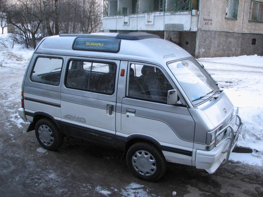 Субару микроавтобус 4х4 Либеро
