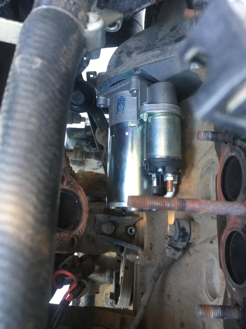 Крепление стартера Нива Шевроле