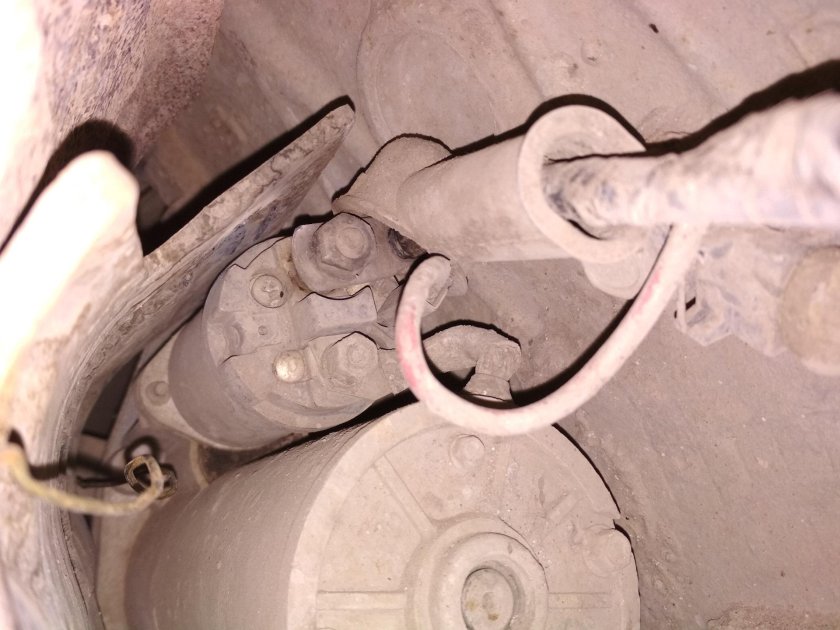 Клеммы стартера Нива Шевроле