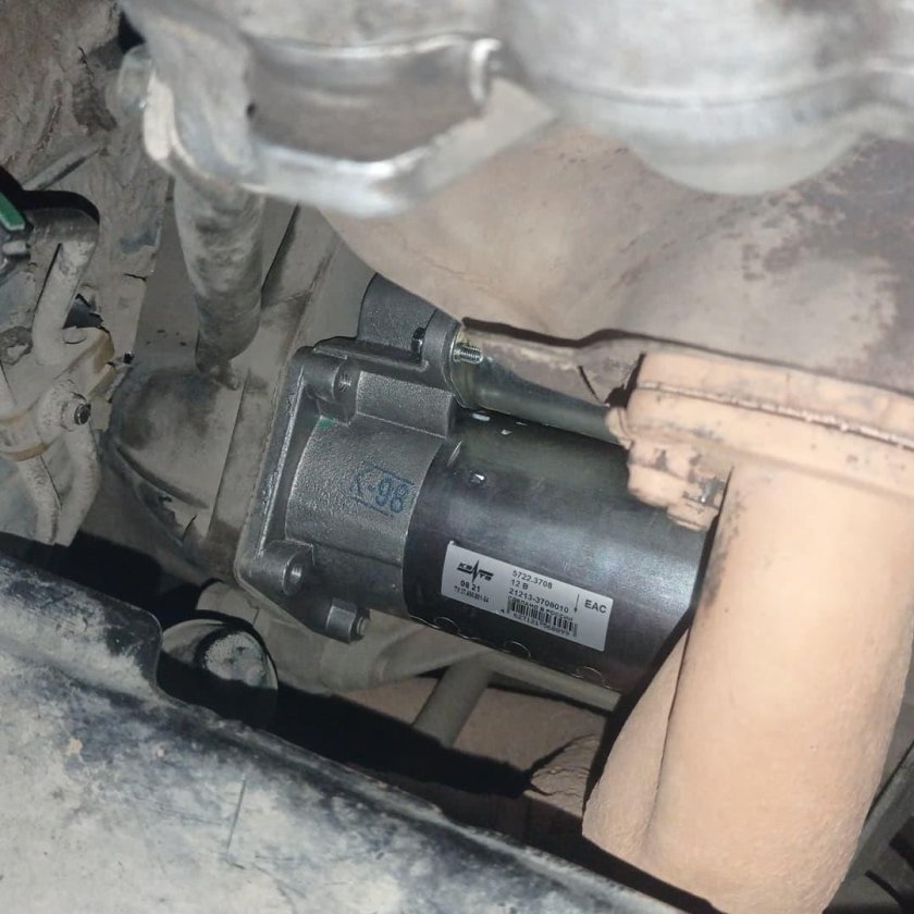 Замена стартера Нива Шевроле