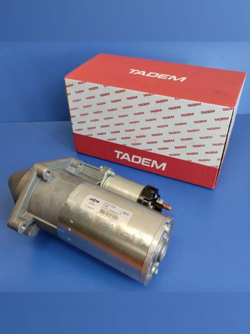 Редукторный стартер на ниву