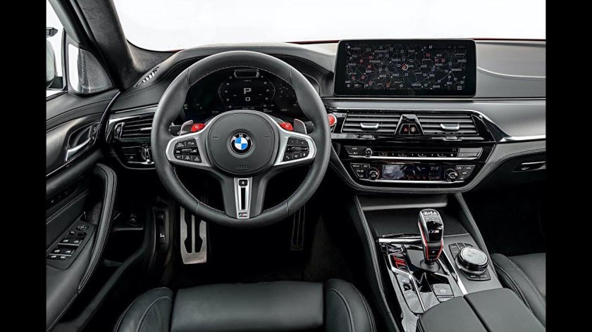 BMW m5 f90 салон