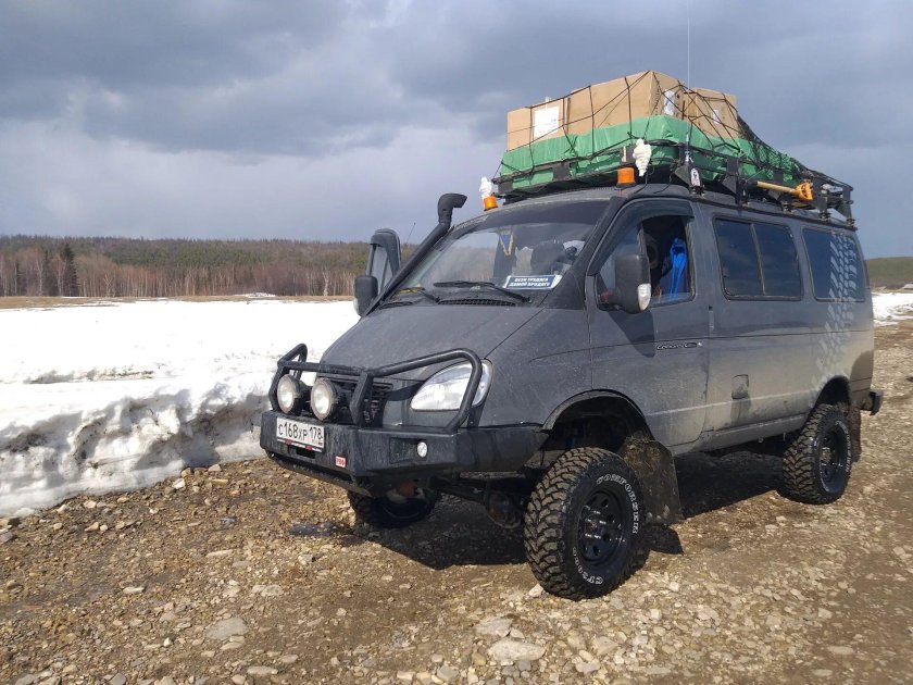 ГАЗ Соболь 4х4 оффроад