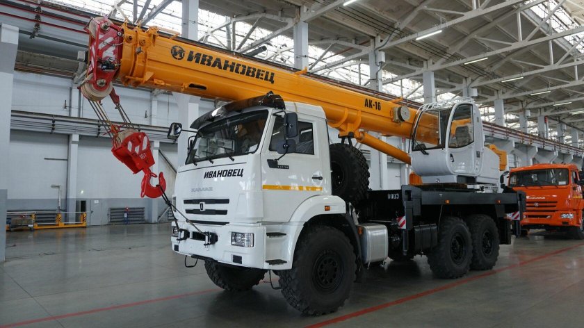 Кран автомобильный КС-65740-7 «Ивановец