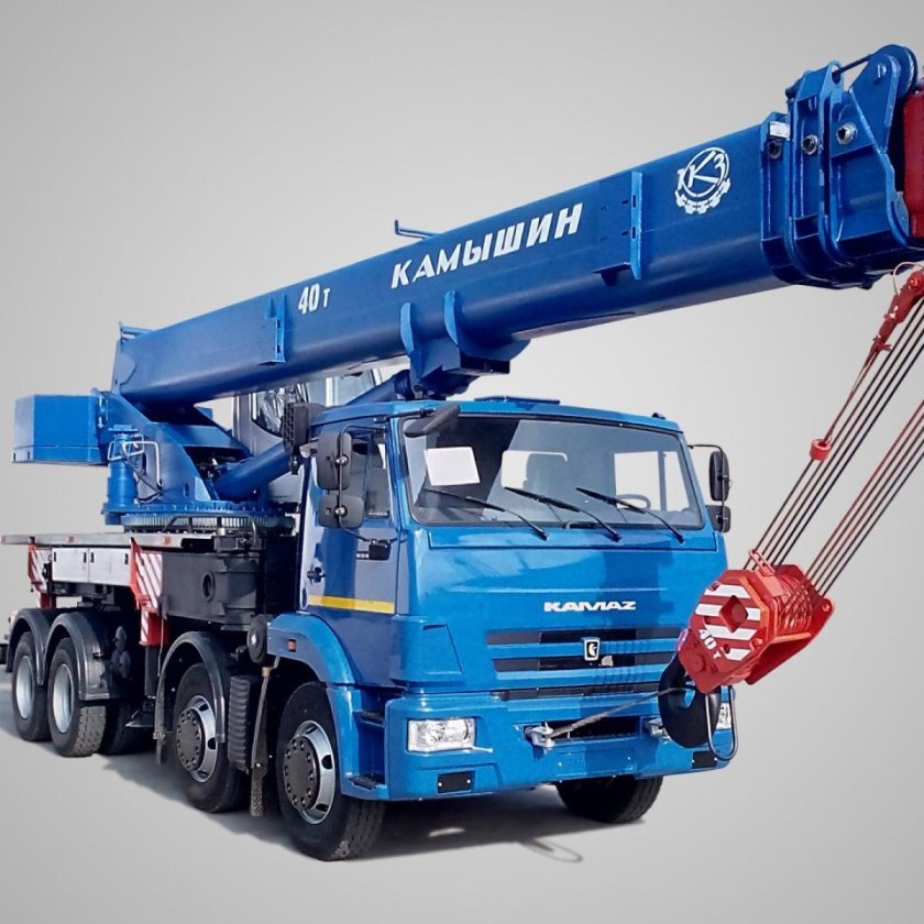 КАМАЗ 6540 кран
