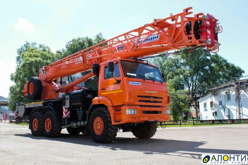 Кран КАМАЗ 55713 5к4