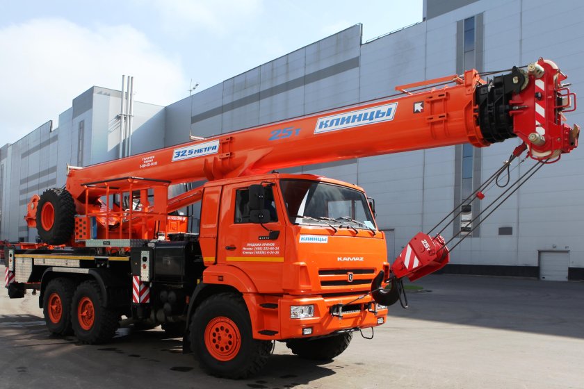 Кран КАМАЗ 55713 5к4