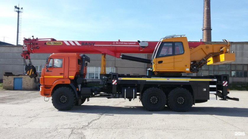 Автокран Palfinger sany КАМАЗ
