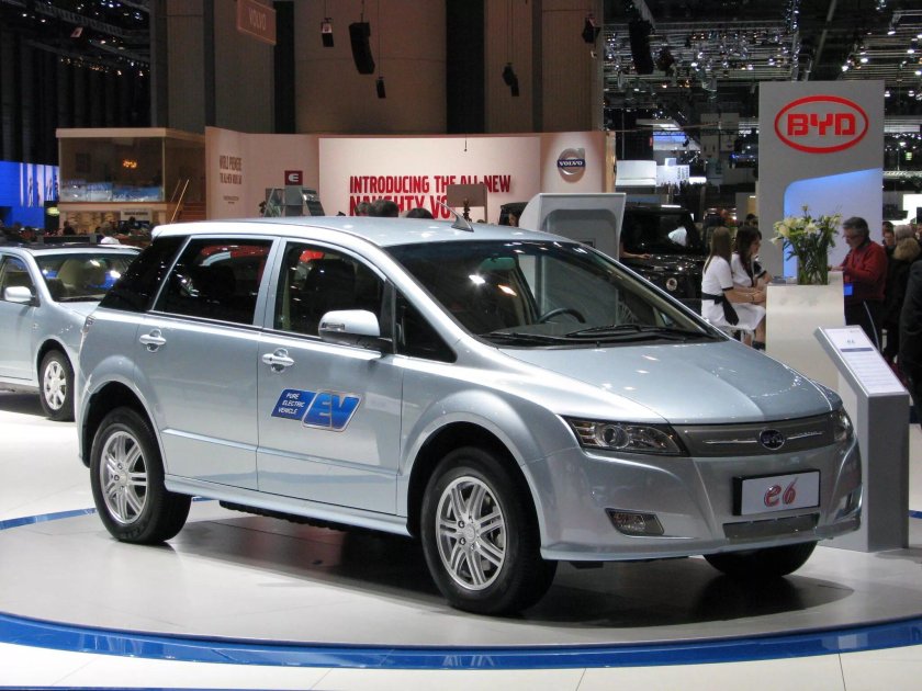 Китайский автомобиль byd