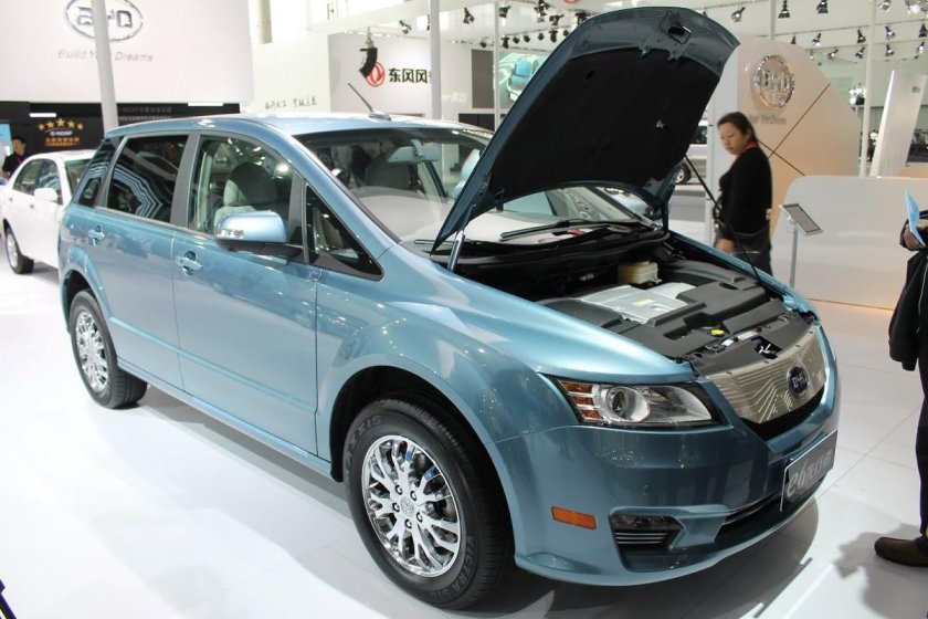 BYD e6 электромобиль