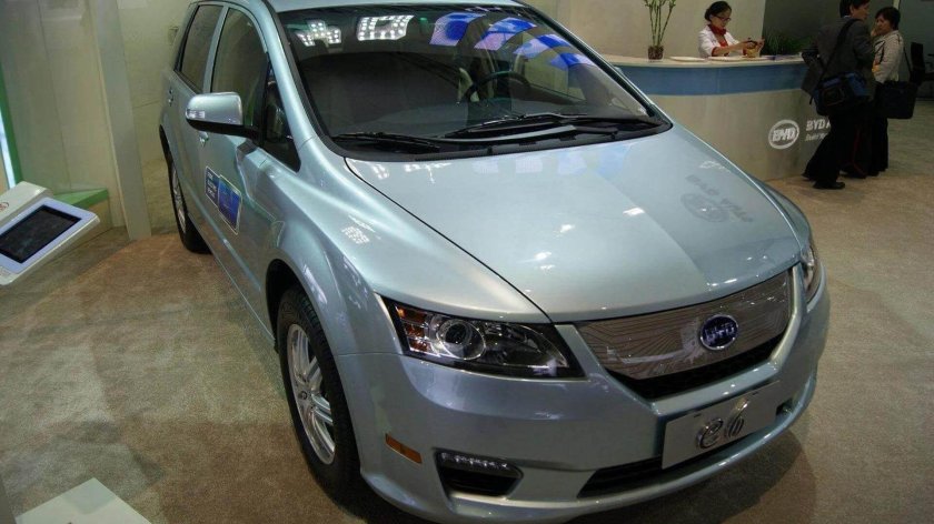 Электромобиль byd