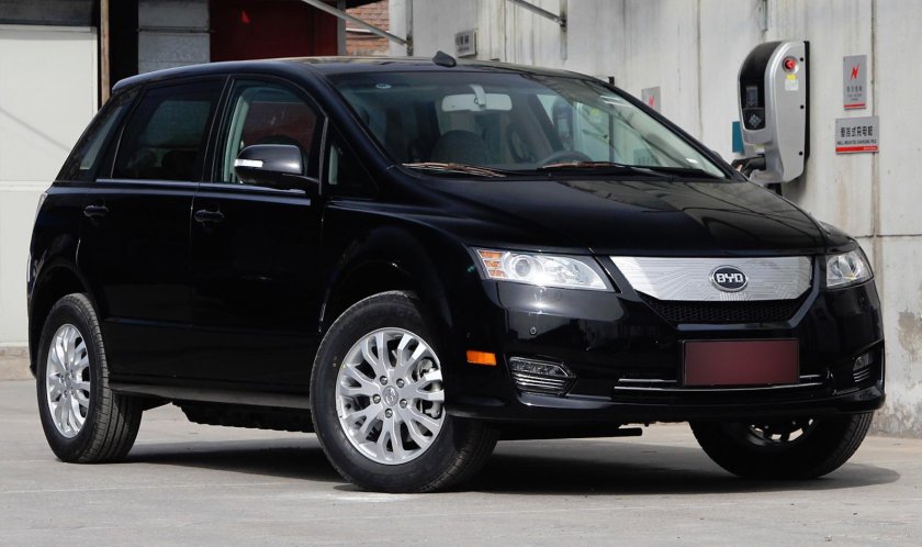 Электромобиль byd
