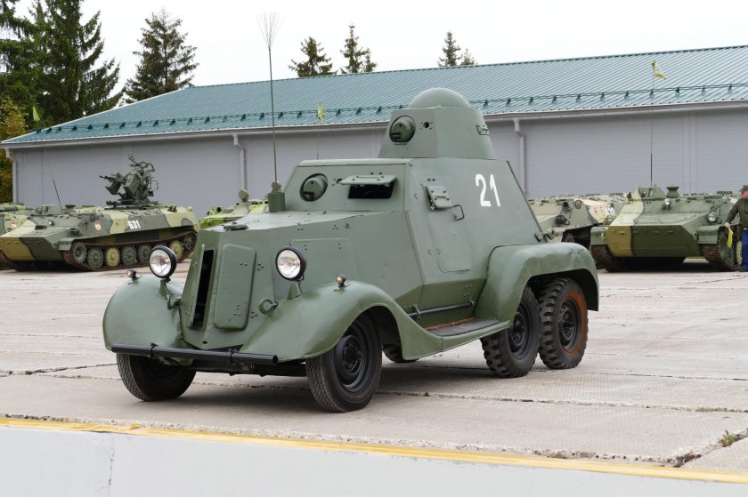 Ба-21 бронеавтомобиль
