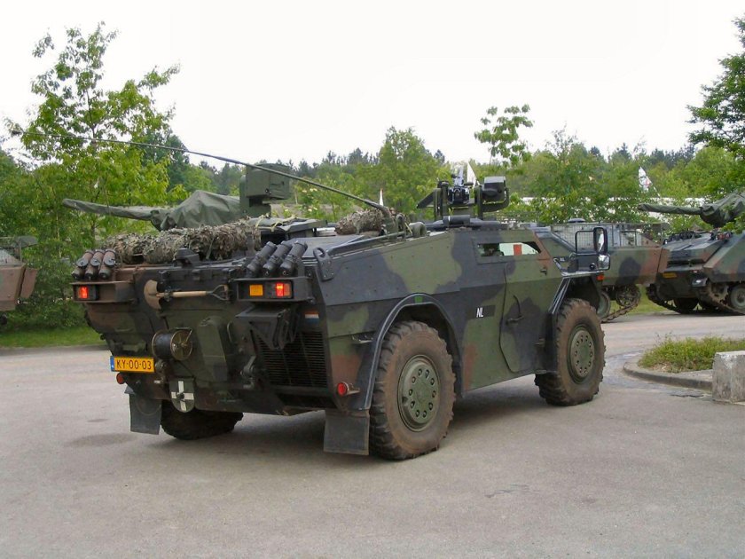 Fennek бронеавтомобиль