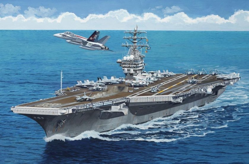 Атомный авианосец Нимиц