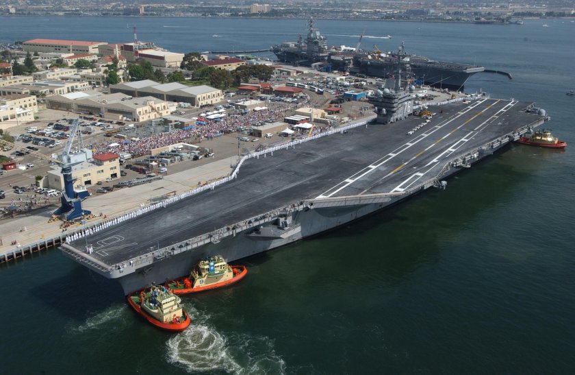 Рональд Рейган авианосец