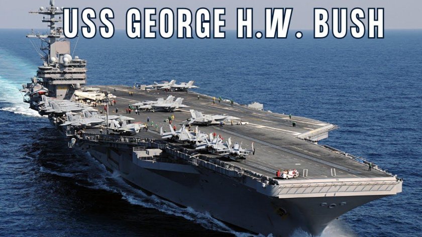 USS George h. w. Bush CVN-77