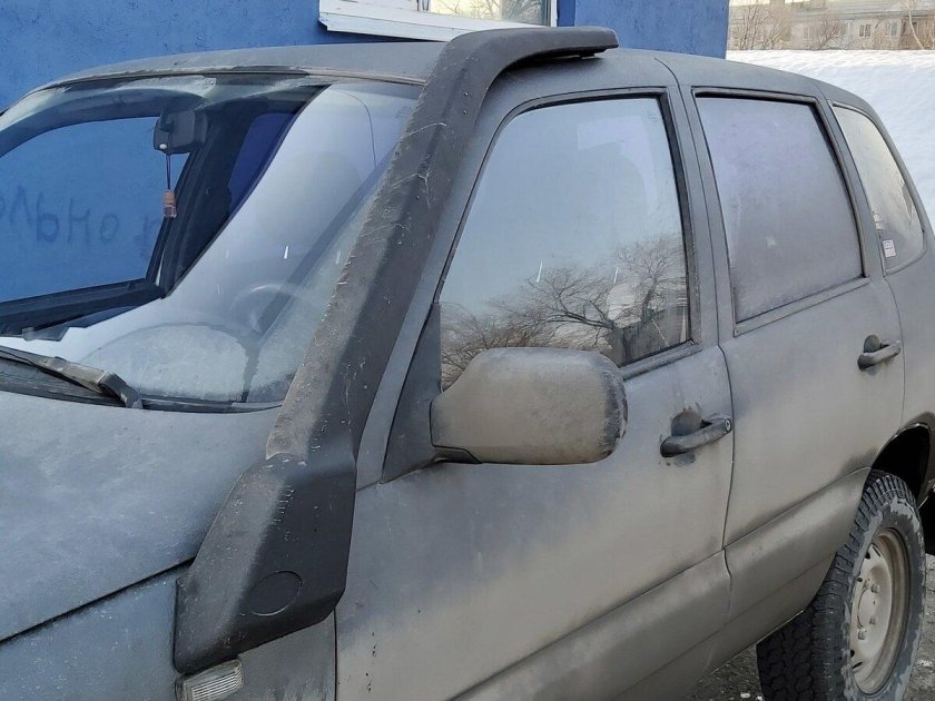 Шноркель на Шевроле Нива sgvaa