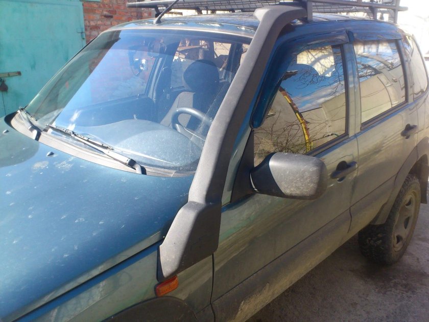 Шноркель на ниву шевроле