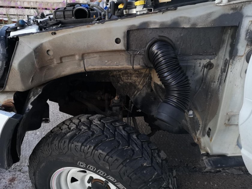 Заводской шноркель Нива Шевроле