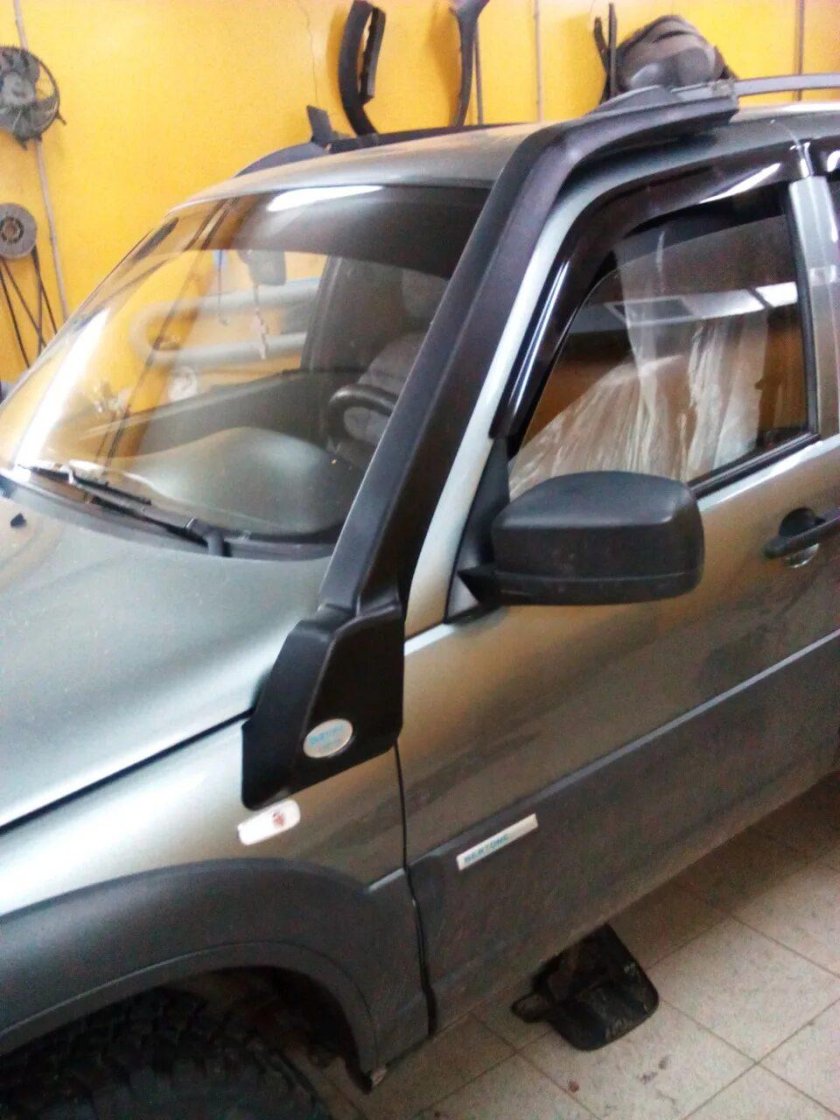 Шноркель на Шевроле ниву