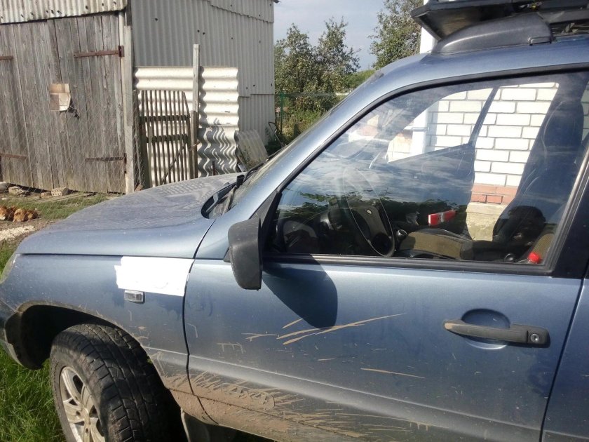 Шноркель на Шевроле ниву