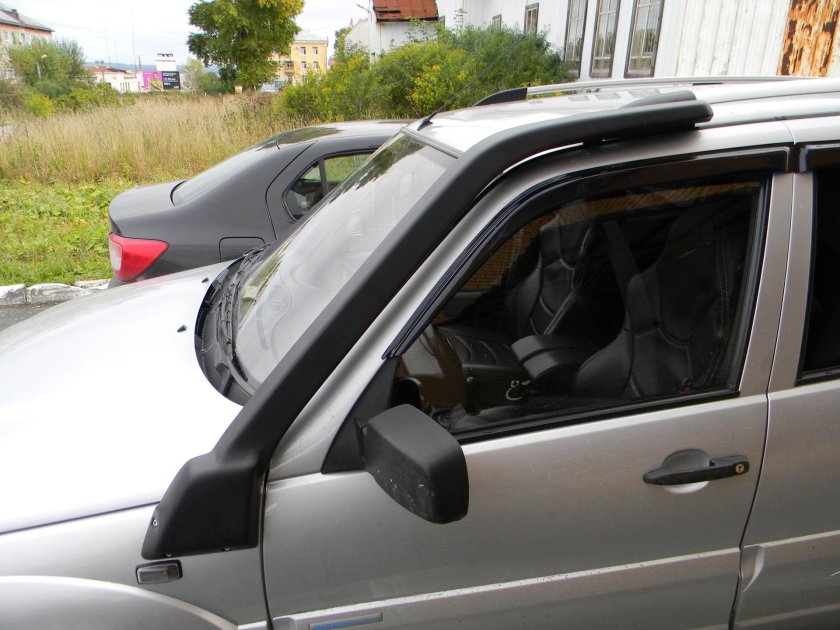 Шноркель на Шевроле ниву