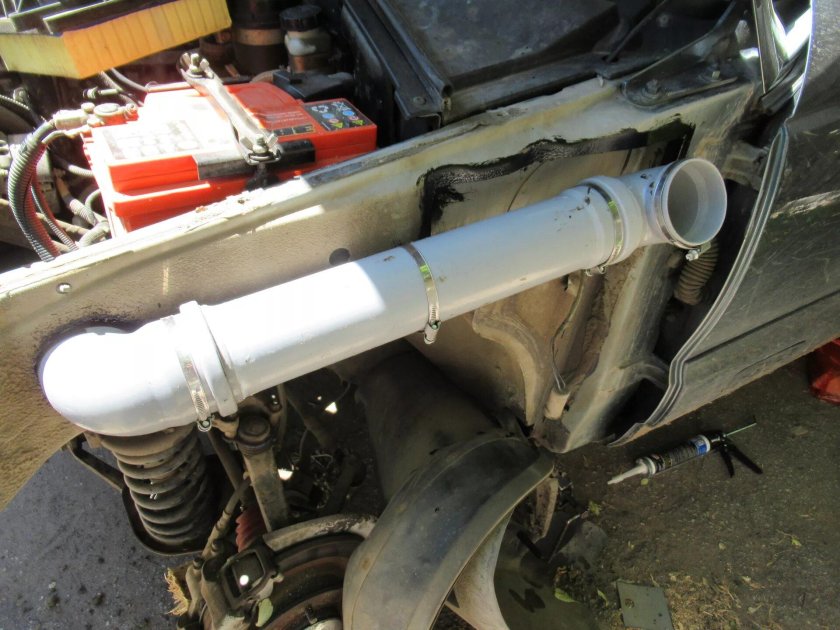 Патрубок для шноркеля Нива Шевроле