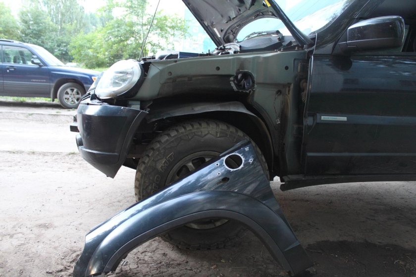 Шноркель Шеви Нива