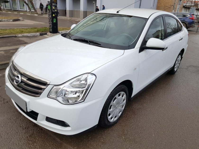 Ниссан Альмера белый 2015