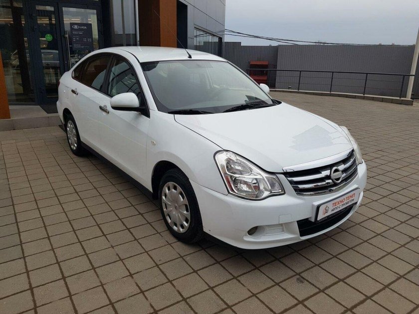 Ниссан Альмера белая 2017