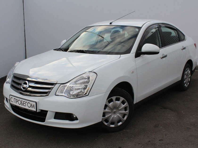 Ниссан Альмера белая 2017