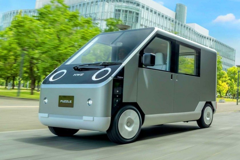 Двухместный электрокар