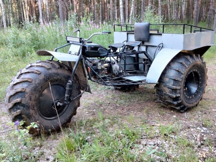 Трицикл Урал с ДВС уд 2