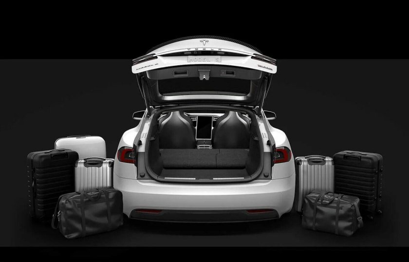 Tesla model x багажник