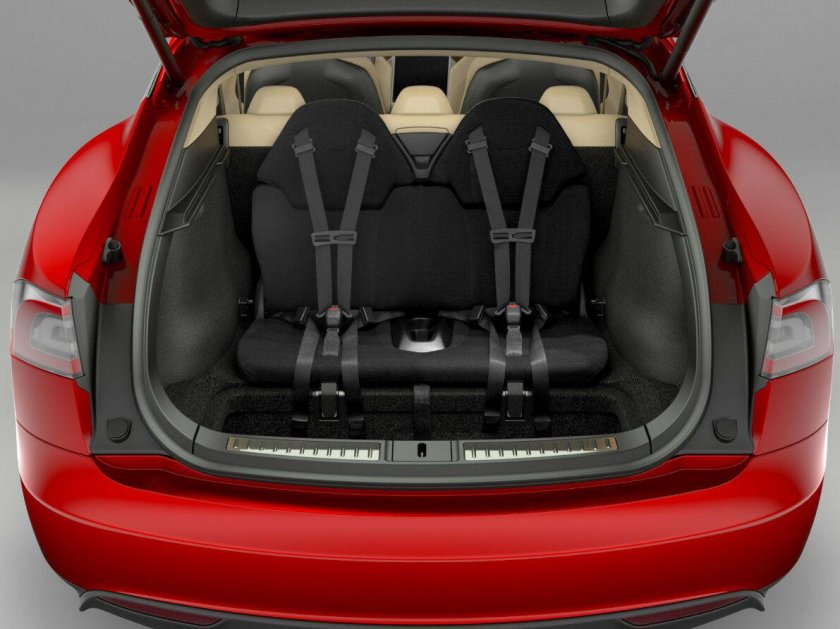 Tesla model 3 багажник