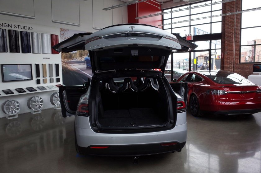 Tesla model 3 багажник