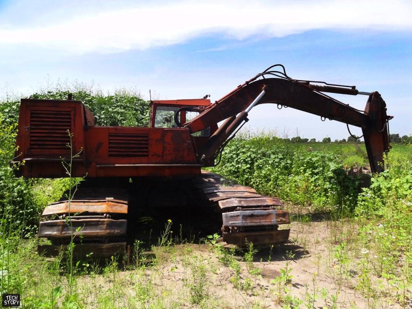 Торфяной экскаватор МТП-71