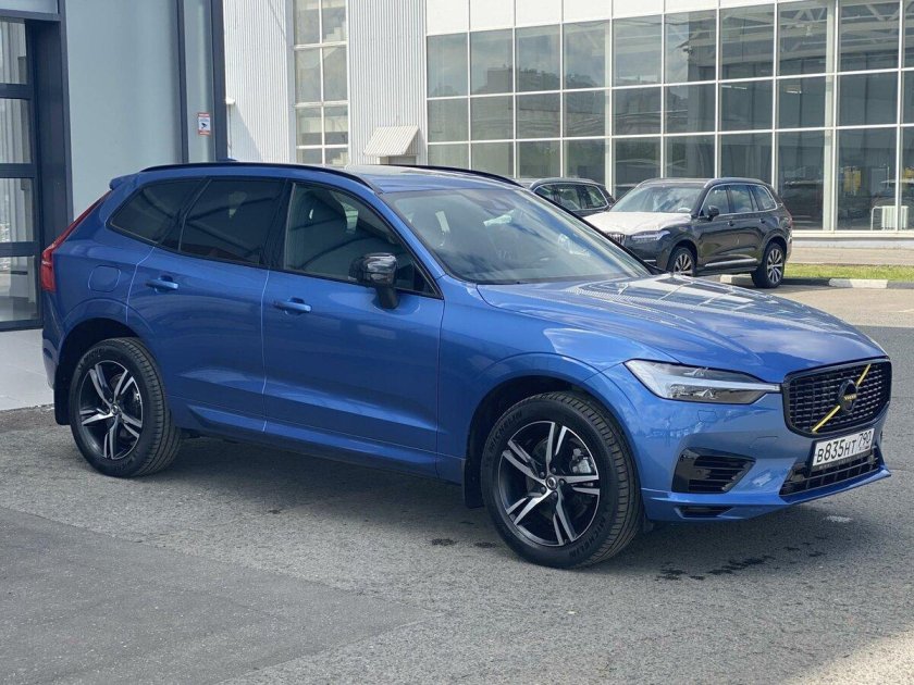 Вольво хс60 синий