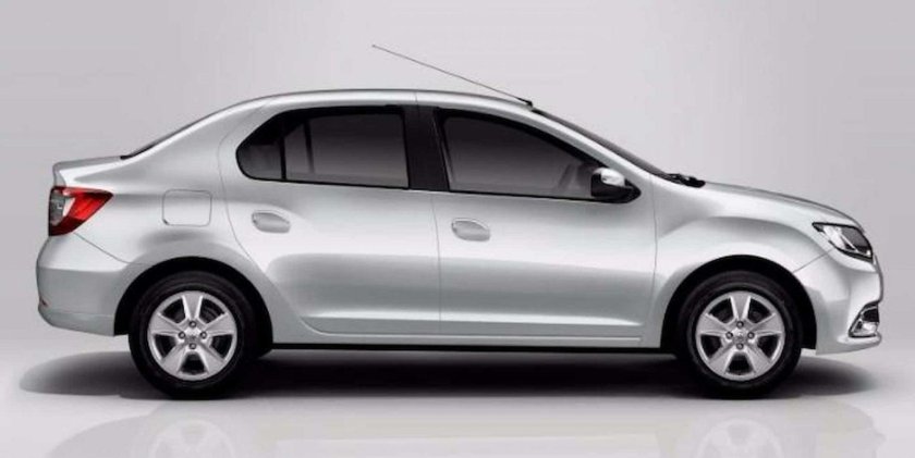 Renault Logan сбоку