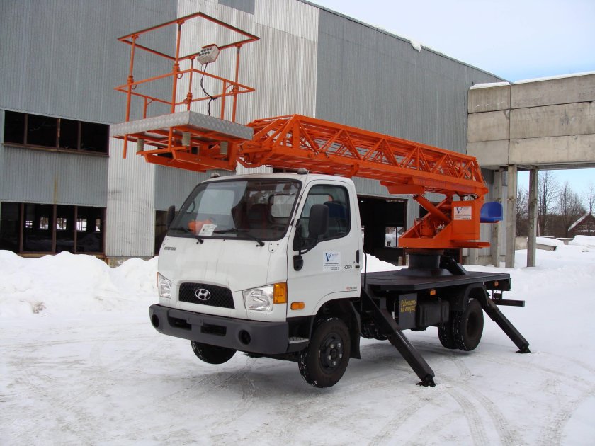 Телескопическая автовышка 17 метров ПСС.131.17Э