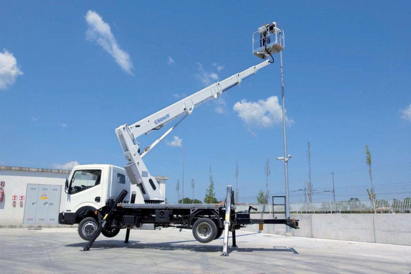 Автовышка вышка телескопическая 28