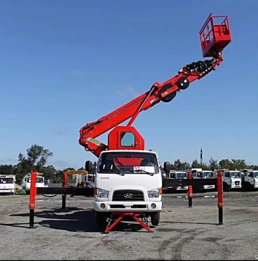Автовышка Hyundai HD 78 28м