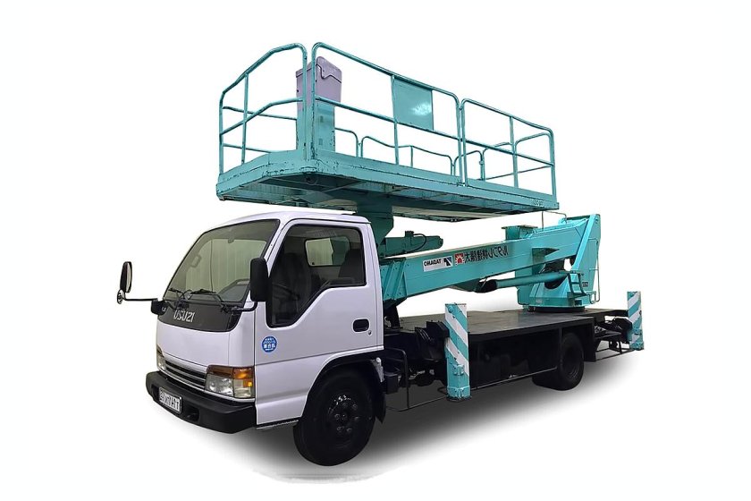 Автовышка с платформой 2х4 Тадано 300s